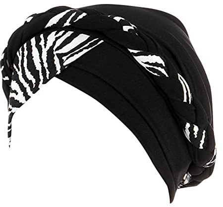 Foulard en Bambou pour Femme - Chimio Turban Casquettes éLastique à Large Bande Chapeaux De Travail Musulmanes Cheveux Sortie RéGlable Et Anti-Chute des Cheveux Chapeau Femme Chic