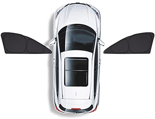 Auto Seitenscheibe Magnet Sonnenschut,für BMW 2 Series 7-Seats Convertible F23 2015-2023 Front Heck Seitenscheibe Visier Faltbare Sonnenblende Schutzabdeckung Auto Accessories,A/2pcs-front-doors