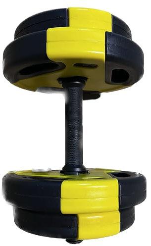 BSFIT 1 manubrio regolabile da 7 kg, per manubri e manubri da allenamento a casa, antiscivolo e stabile, design compatto e sicuro per pesi fitness e routine versatili da palestra