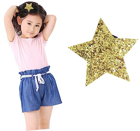 Fermagli Per Glitterati Carini Mollette Per a Stella Clip a Coccodrillo Per Ragazze Fermagli Per Per Neonati Bobby Veloce Ragazza