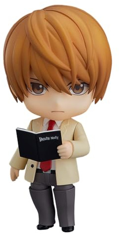 Anjinguang Anime Death Note Figure Statue,Light Yagami Action Figure,10cm PVC Manga Character Model Sculpture Handmade Collectible Figurine Home Ornaments Decoration