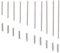Yosoo Health Gear Watch Bracelet Pins and Tubes, Stainless Steel Watch Strap Tubes and Pins Replacement Tool
