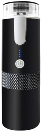 MARKELL Cafetera EléCtrica InaláMbrica de 1200MAh, Recargable por USB, para Viajes al Aire Libre, Coche, Hogar, Cafetera PortáTil Totalmente AutomáTica