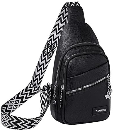 Le sac pour femme peut être relié avec un câble de données USB, sac de poitrine décontracté, sac à dos de grande capacité, sac à dos de bowling, Noir , taille unique
