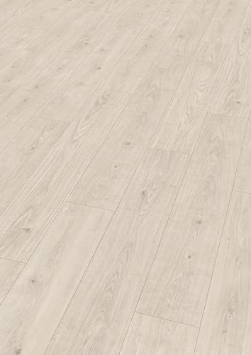 EGGER Aquadura+ Hybridboden EDF184 Berdal Eiche weiss 1292x193x7,5mm (1,995m²)