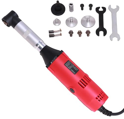 550W Petite Ponceuse Matrice électrique Ponceuse Polisseuse Outils Rotatifs de Meulage pour le Meulage, la Découpe, la Gravure, le Polissage, le Fraisage, 6 Vitesses Variables, 15000 RPM