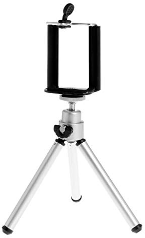 Treppiede leggero Stand Con Clip Rotante In Lega di Alluminio Supporto Per Il Telefono Fotocamera SLR Digitale Treppiede Stand Flessibile