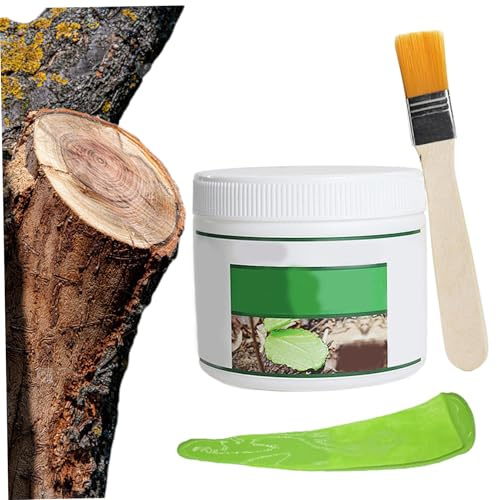 500 g Wundverschlussmittel für Bäume Wundverschlussmittel mit Pinsel Wundverschlusspaste für Bäume Bonsai-Veredelungspaste Schnellpflege für und Bonsai