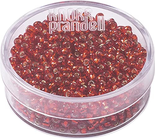 Gütermann / KnorrPrandell 3106152 - Stickperlen 2,5mm rot, 17 g/Dose