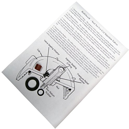 BALLIIHOO Complete Seal Set for S30 Co2 Pressure Top Up Valves