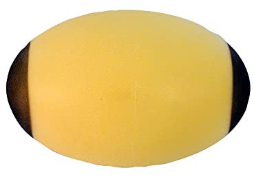 SPORT SIDE Sportside – Rugbyball – Ballspiel – Rugbyball – Erholung – Training – Sportzubehör – 046518 – Farbe zufällig – Schaumstoff – 30 cm – Sportartikel