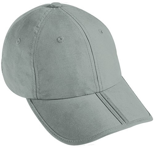 Myrtle Beach Faltbares 6 Panel Cap aus weicher Microfaser (light-grey)