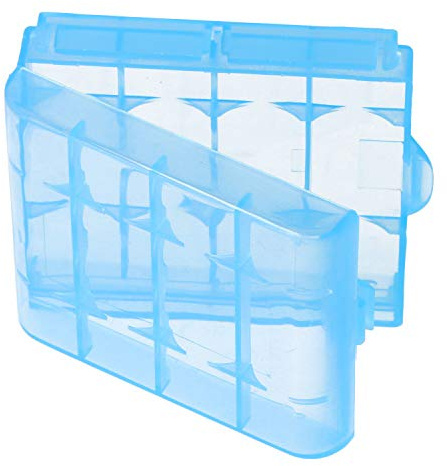 Universal AccuCell AccuSafe, Akkubox Aufbewahrungsbox Blau für AA/AA