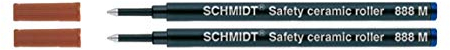 Blue-Schmidt 888 Ersatzminen für Tintenroller, Medium, 2 Stück