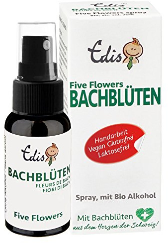 Edis Bio Five Flowers Stockbottle klassisch alc.vol. 20ml Spray, in Faltschachtel