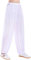 MESHIKAIER Super weiche Herren Haremshose Freizeithose Pluderhose Pumphose Yoga Hose Sport Hose für 4 Jahreszeiten (Size XL, Weiß)