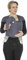 SCHMUSEWOLKE Flexi Erstlingstuch - Baby Tragetuch für Neugeborene und Babys - aus Baumwolle - bis 8 kg - Dark Grey