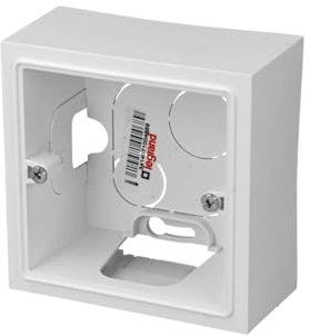 Cadre saillie 1 poste DOOXIE finition blanc