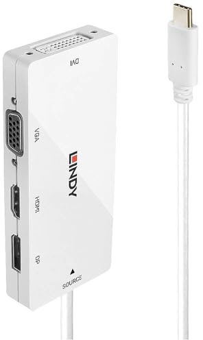 LINDY USB 3.1 Type C to Multi-AV Converter
