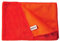 Kochblume Geschirrtuch 60x40cm 5er Set | Microfasertuch | Extra saugfähige Fasern und Polierseite | Waschbar bis 40°C | Farbe: rot/orange