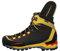 LA SPORTIVA M Trango Tech Leather GTX Gelb-Schwarz - Gore-Tex Leichter robuster Herren Wanderschuh, Größe EU 43 - Farb