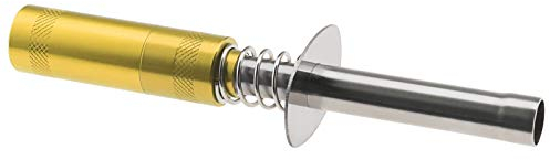 Create idea Gold Glühkerze Zünder RC Auto Motorstarter Werkzeug Aluminiumlegierung Passend für HSP 1/10 Nitro RC Modellauto 14 cm Aluminium Legierung Gluehkerzenstecker