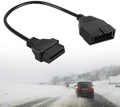 Yosoo Health Gear Câble de Diagnostic, GM OBD1 12 Broches à OBD2 16 Broches câble Adaptateur de connecteur d'outil de Diagnostic