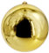 XL Weihnachtskugeln Ø 20cm - Christbaumkugeln - bruchsicher und stoßfester - Christbaumschmuck -1 Stück - Baumschmuck Weihnachten Deko - Gold - glänzend