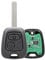 433MHZ 2 Buttons 107 key fob Toyota Aygo Key with ID46 chip For Citroen C1 C2 C3 C4 C5 Berlingo Xsara Picasso Key Peugeot 107 1007 207 407 206 306 406 806 Key VA2 Blade
