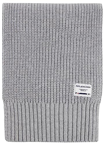 Pepe Jeans Jungen Johnny Scarf, Grey (Grey Marl), L