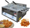 Friteuse À Gaz Professionnelle, Friteuse Au Propane/friteuse À Gaz GPL, avec Panier Frit Et Couvercle, pour La Cuisine De Restaurant, La Cuisine À Domicile,6l+6l+2*Panier Frit,Bonny369