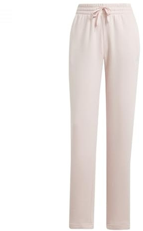 adidas Donna Essentials Small Logo Feel Cozy Open Hem Pant, Sandy Pink, XS