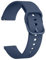 Mugust 3Pack Bracelets de Montres Silicone 20mm 22mm, Remplacement Dégagement Rapide pour Femme Homme 20mm 22mm (20mm, Z-Bleu Marine)