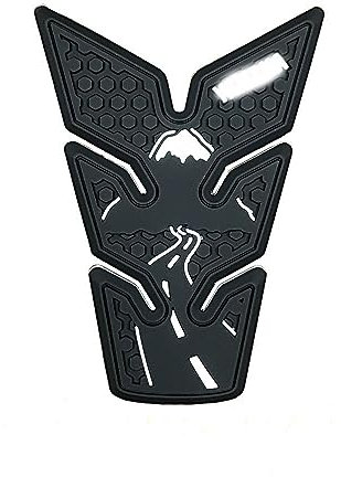 Motorcycle Fuel Tank Stickers for Y&AMAHA TRACER700 Tracer 700 Tracer 7 GT MT-07 2020 2021 Motorcycle Non-Slip Side Fuel Tank Stickers Waterproof Pad Rubber Sticker (Color : 1)