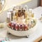 Terafeels Make Up Organiser 360 Rotating Makeup Organiser Cosmetic Storage Holder Makeup Turntable Spin Stand Bathroom Bedroom Vanity Dressing Table Gift Lady Women storage boxes Cream, 44WH