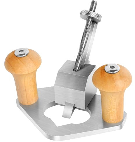Oberfräse, Handhobel für Holzbearbeitung, verstellbare Klinge, Handhobel, Edelstahl-Holzrasierer mit Tiefenanschlag, hohe Konfiguration, Handhobel für Holzbearbeitung, Heimwerker, Tischlerindustrie