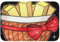 FUkker FNAF Exotische Butter, Fußmatte, rutschfeste Fußmatten für den Innenbereich, Außenterrassenteppich, Saummatte 40x60 cm für die Küche