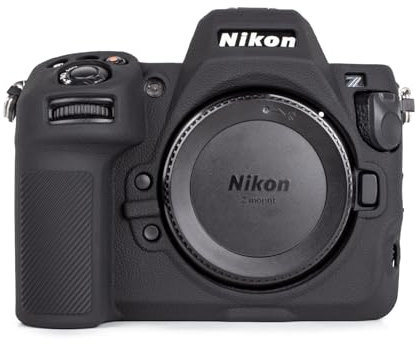 MUZIRI KINOKOO Silicone Case Compatible for Nikon Z8 Digital Camera, Soft Rubber Camera Protective case for Nikon Z8 with Anti-Slip Design Enhanced Grip to Camera - Black