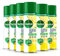 Dettol All-In-One Lemon Disinfectant Spray Multipack 6x300 ml - Fresh Pet, Shoe, Sofa Antibacterial Cleaner - Household Sanitizer Sprays & Liquids