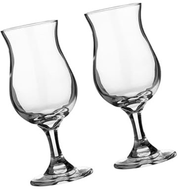 Ciieeo 1 Juego Taza De Tulipán Cerveza Lata Vasos Cerveza Vasos Antiguos Para Cócteles Kit De Cóctel Antiguo Copa Vaso De Vidrio Para Beber Taza De Jugos De Barra Reutilizable 2 Piezas