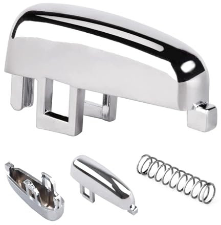 Botón Freno De Mano, Botón De Freno De Mano De Recambio Moldeado De Una Pieza Duradero Para 2012-2018, Botón De Freno De Mano Hecho De Aleación De Aluminio