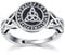 REDSUN Viking Rune Fingerring 925 Sterling silber Celtic Knot Ringe Irish Vintage Ring Amulett mit Runen WikingerschmuckSchmuck Geschenk für Ehemann 1