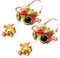 Cabilock 2st Engel-Glocke-Ornament Ornamente Weihnachtsschneeflockengirlande Tür Weihnachtsgirlande Zwerge Urlaub Dekoration Anhänger Weihnachten Weihnachtsdekore Plastik Golden