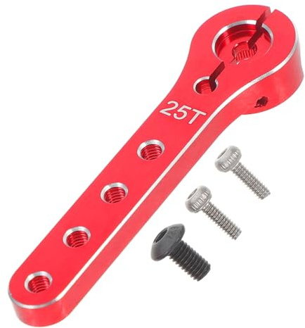 IMIKEYA 25t Metal Arm Plate Extension for Rc Plane Airplane Toy Accessory Repairing Kit Rc Airplane Part