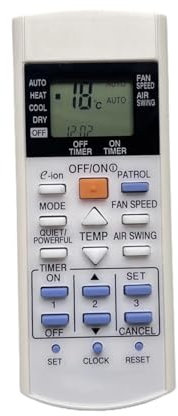 Télécommande de climatisation Compatible avec Panasonic AC CWA75C3229 (1 pièce)