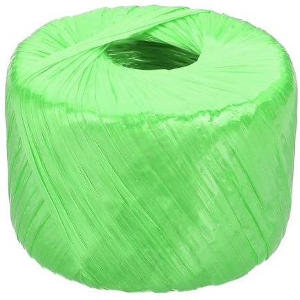PATIKIL Poliestere Nylon Corda In Plastica 400m Verde | Spago per Casa, Fasce Corda Rotolo, per Giardinaggio Imballaggio Creazione Fai da Te