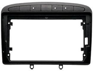 Arnés Panel Estéreo 9 Pulgadas Para Peugeot 308 408 2010 2011 2012 2013-2016 Marco Panel Coche radio fascia frame stereo panel(Sólo marco)
