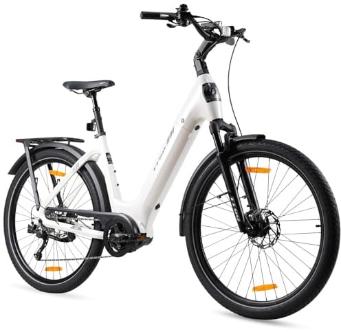 ttgo Z5 E-Bike 27,5 Zoll für Damen und Herren, 250W Pedelec Citybike E Bike mit 36V 18Ah Herausnehmbarem Akku, 100–130 km Reichweite, 25 km/h, LCD Display, Aluminiumrahmen