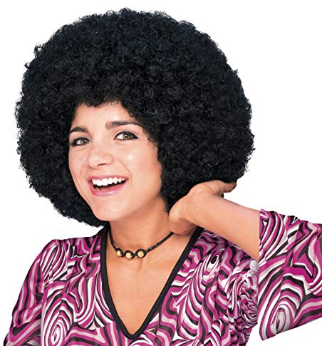 Rubies 50804NS Official Afro Wig, Adult's, Black, One Size Halloween Halloween