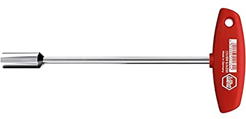 Wiha Steckschlüssel mit Quergriff Sechskant glanzvernickelt (00975) 9 x 200 mm
